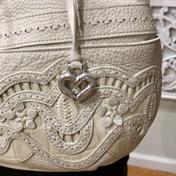 White Leather Brighton LOLITA Sachel - Picture 2 of 11